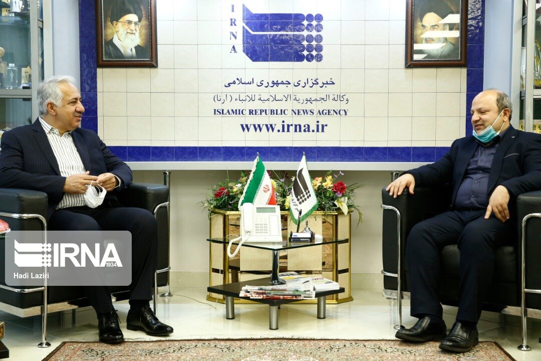 بازدید رئیس نصر کشور از خبرگزاری جمهوری اسلامی ایران ( ایرنا ) بازدید رئیس نصر کشور از خبرگزاری جمهوری اسلامی ایران ( ایرنا )
