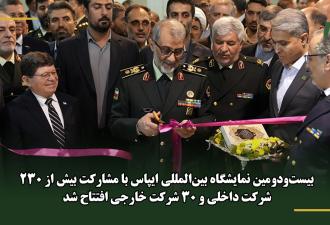 بیست‌ودومین نمایشگاه بین‌المللی ایپاس با مشارکت بیش از 230 شرکت داخلی و 30 شرکت خارجی افتتاح شد