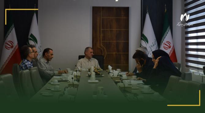 نشست مشترک سازمان نصر کشور و پست بانک ایران برگزار شد